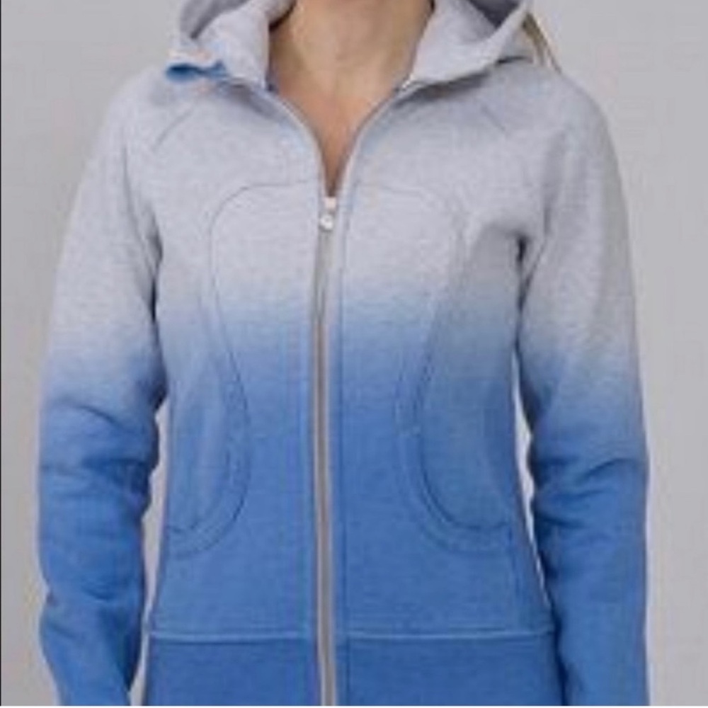 Lululemon Ombré Scuba Full zip Jacket size 6